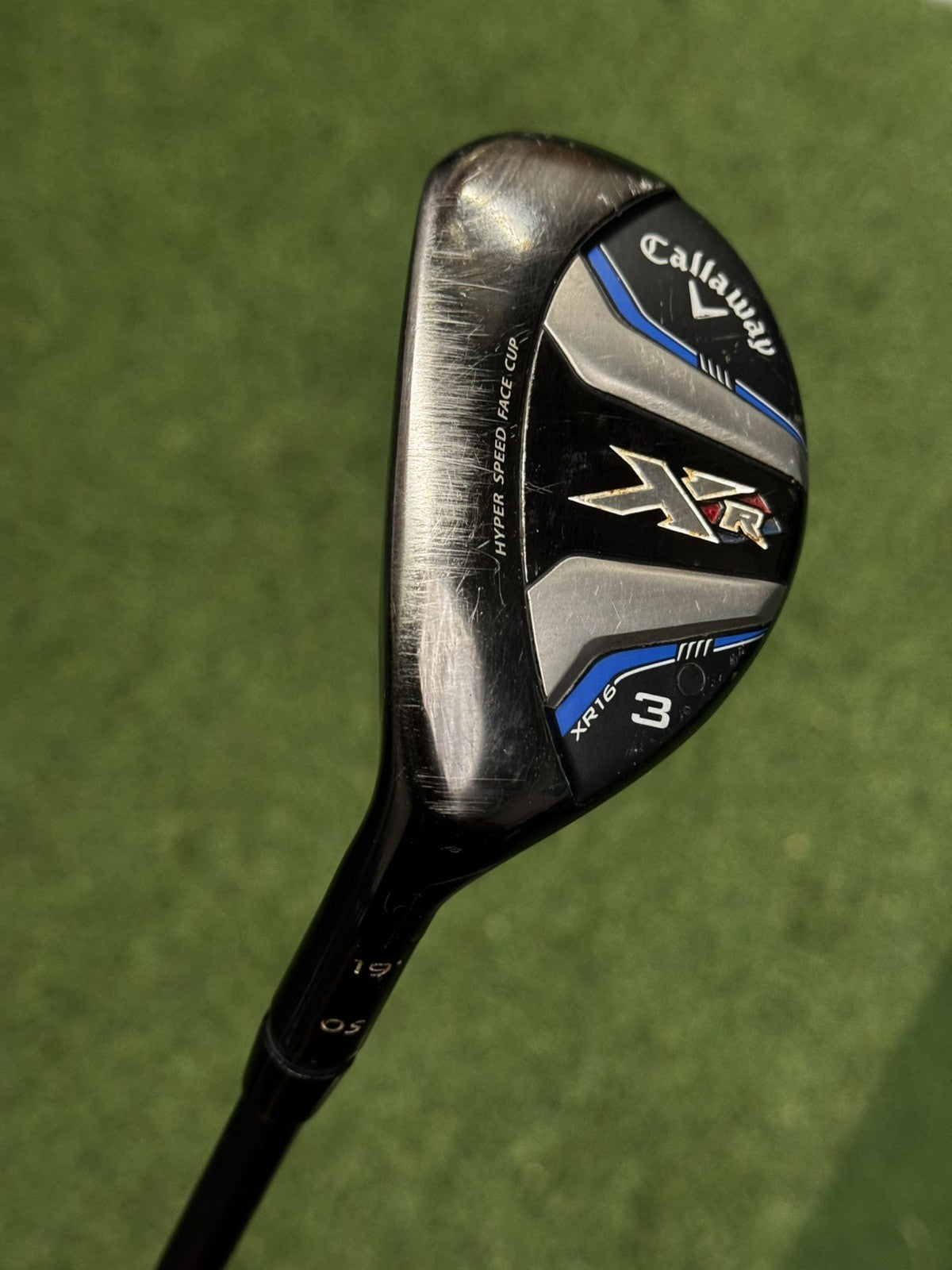 Callaway XR 3 Hybrid Left Hand 19 Degrees Regular Flex