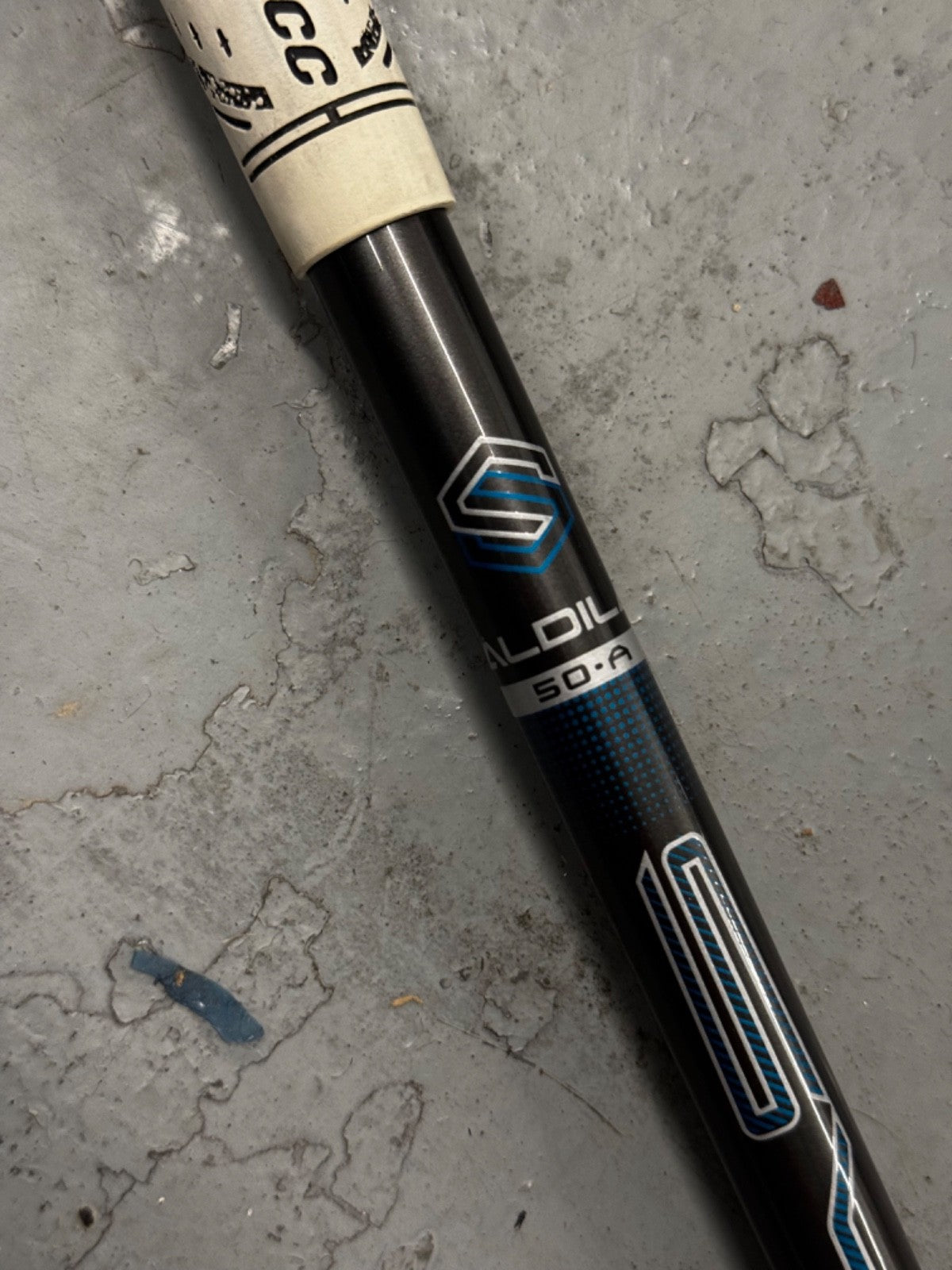 Aldila Synergy 50A Senior Flex fairway wood Shaft Callaway Adapter *used*