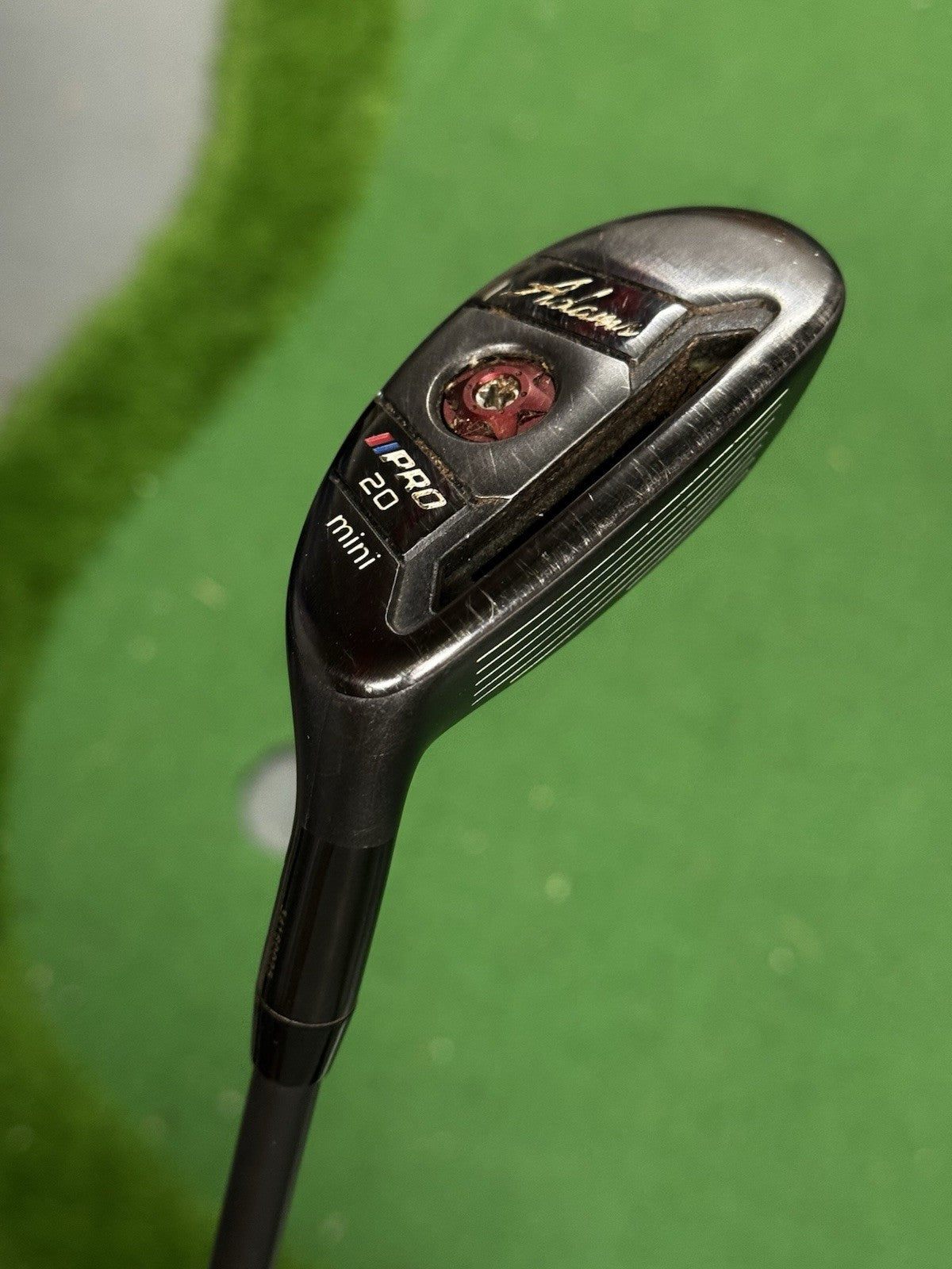 Adams Golf Pro Mini Hybrid Club 20 Degree Stiff Flex Shaft
