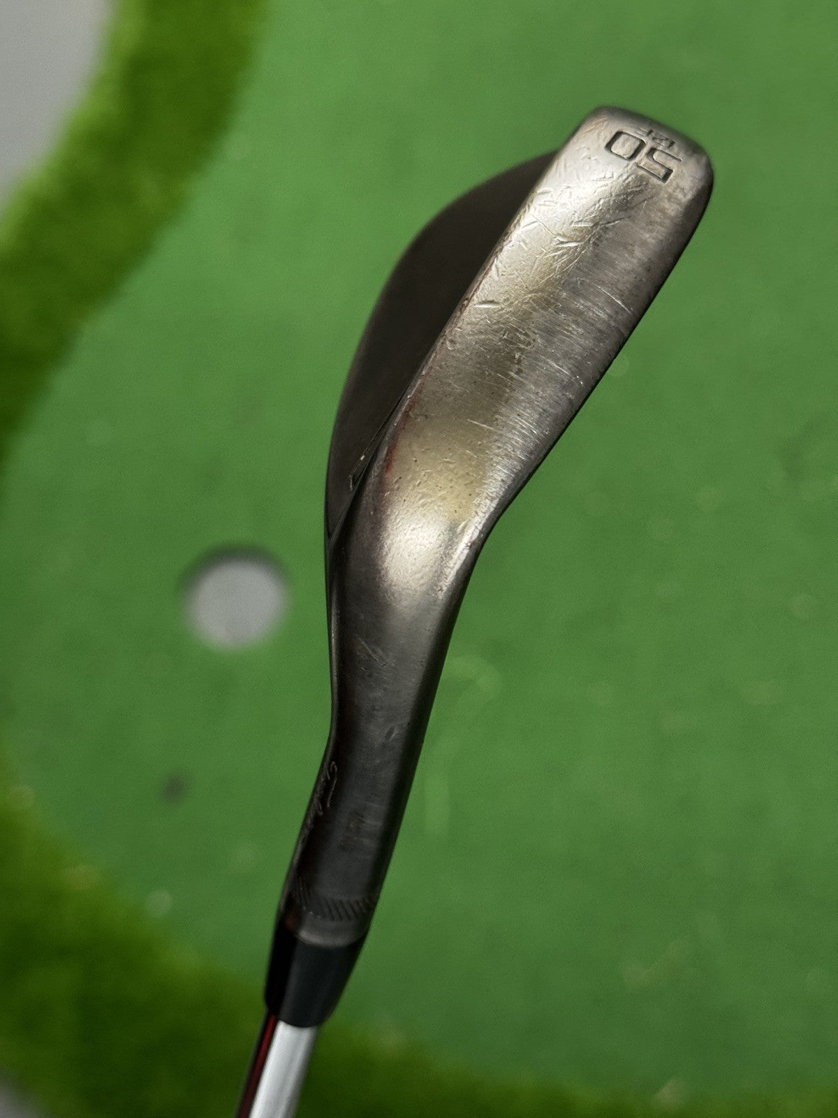 Titleist SM9 Black Gap Wedge 50 Degree Wedge Flex Steel Vokey Shaft