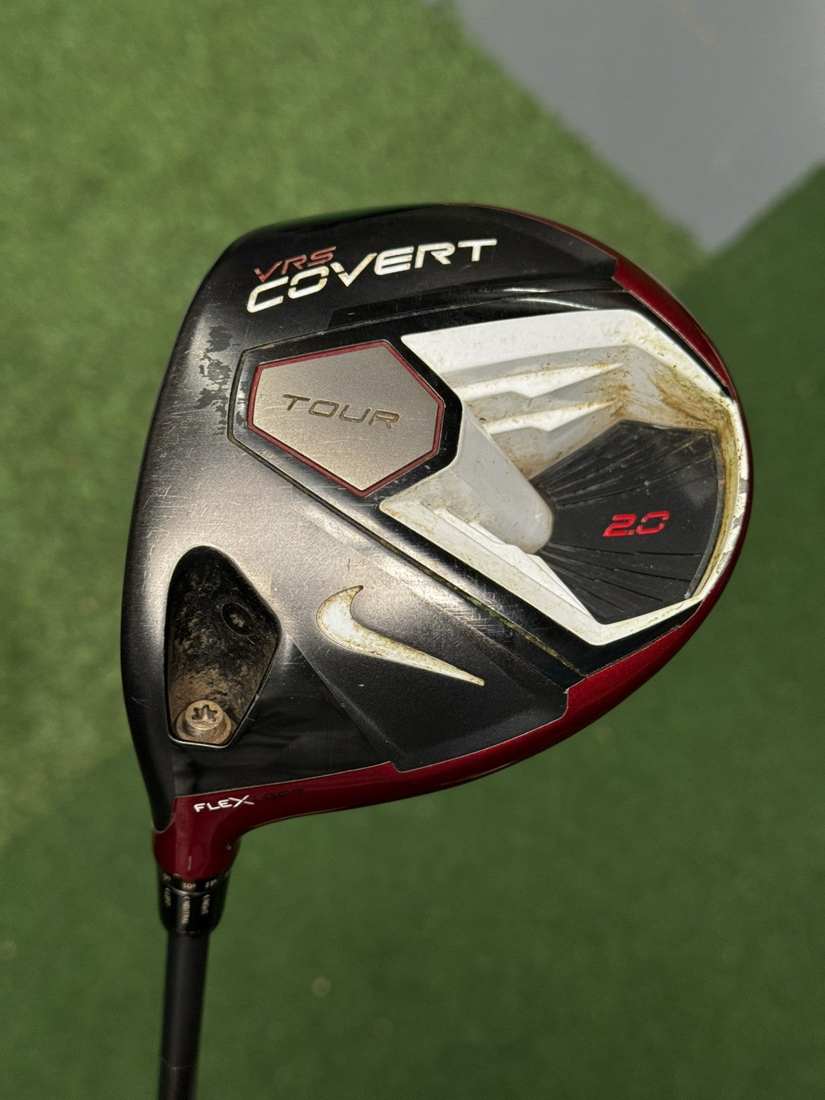 Nike Left Hand VR-S Covert 2.0 Tour Driver Stiff Shaft Adjustable Loft 