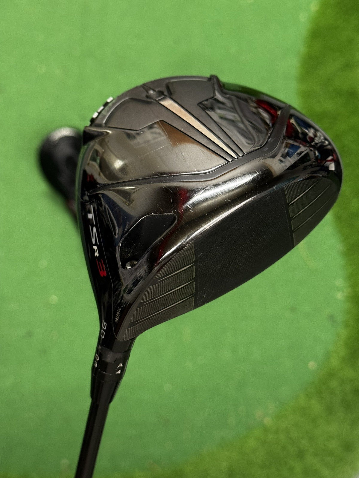 Titleist TSR3 Driver 9 Degree Stiff Flex HZRDUS Shaft -1 Inch