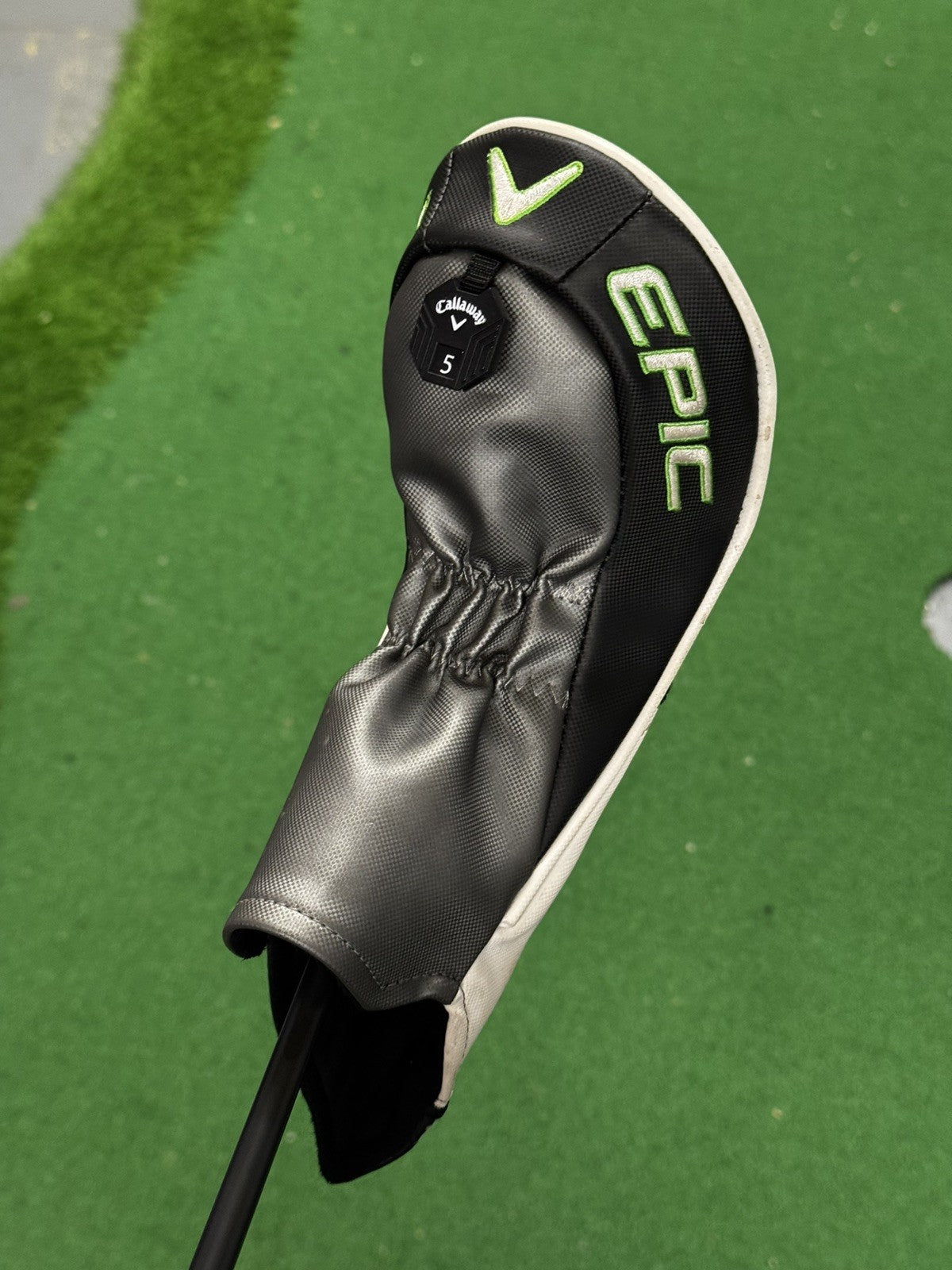 Callaway Epic Speed 5 Wood 18 Degree Stiff Flex HZRDUS Smoke Green Shaft