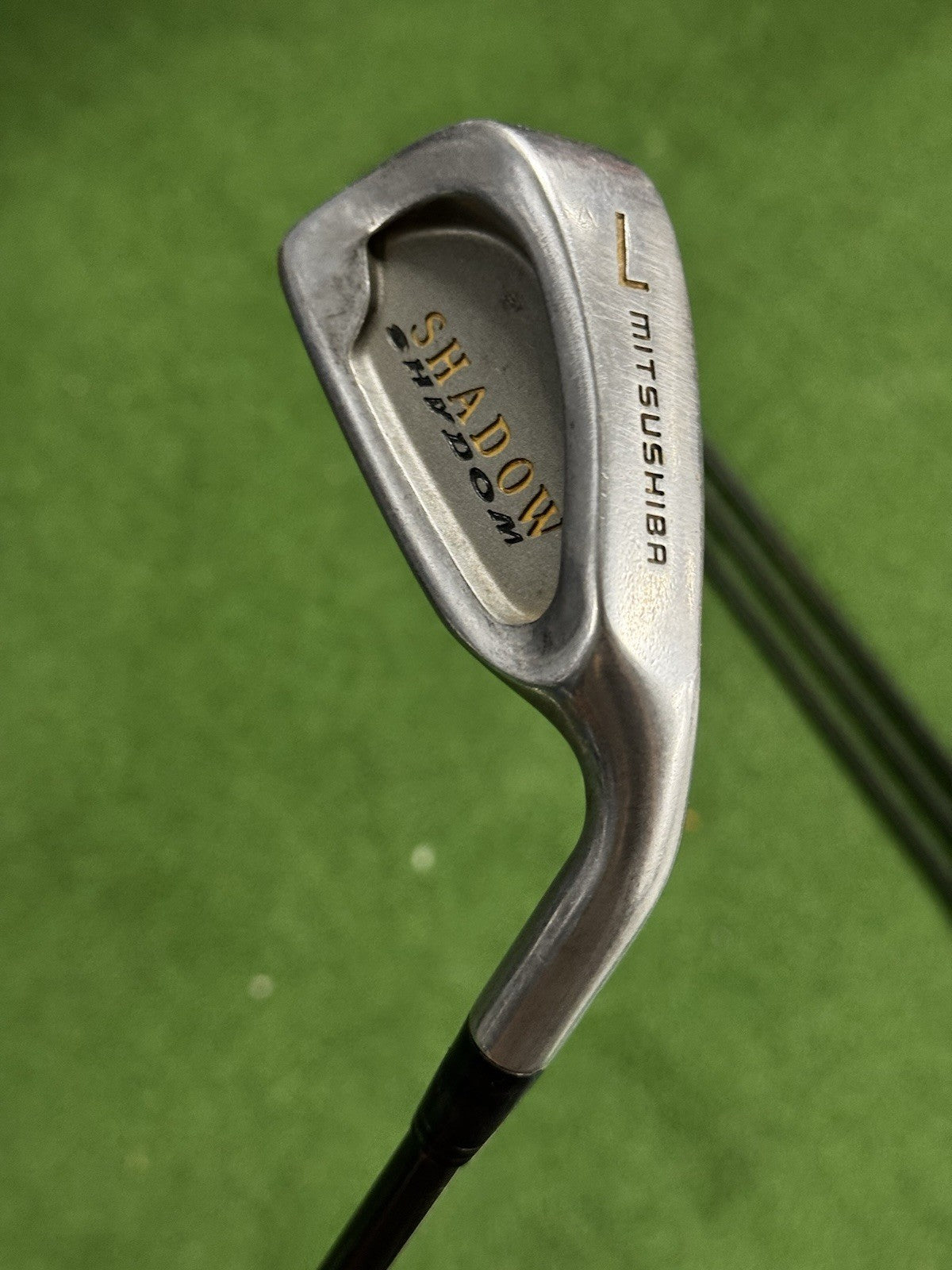 Mitsushiba Shadow Iron Set 3-SW (NO PW) Good Condition Graphite Shafts *Used*