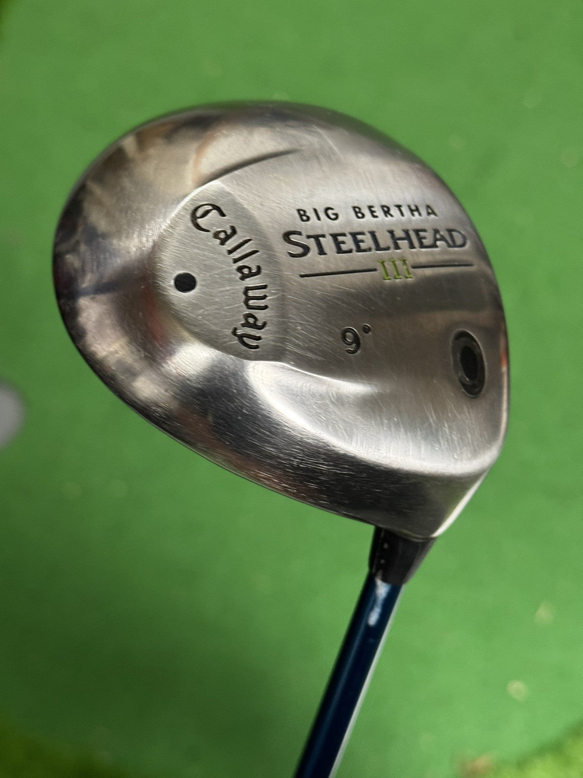 Callaway Big Bertha Steelhead 111 Driver 9 Degree Stiff Shaft