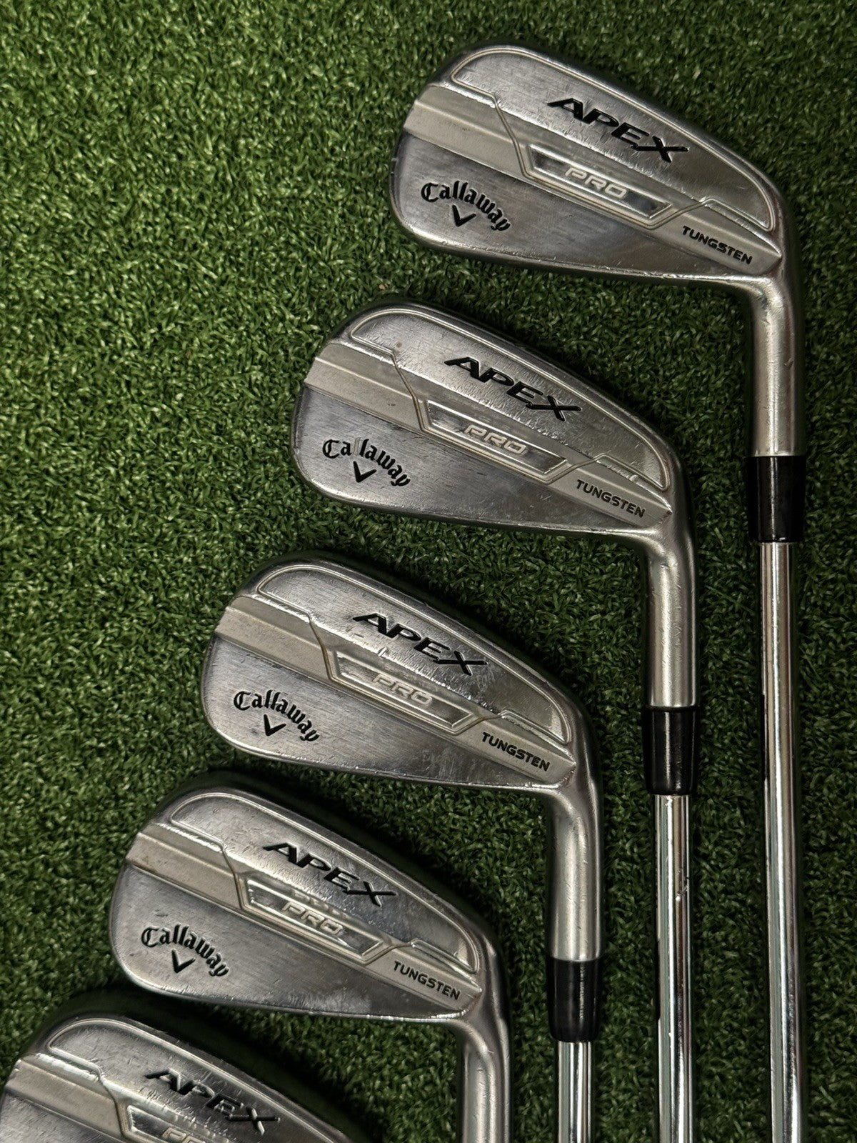 Callaway Apex Pro 21 Iron Set 4-PW Stiff Flex Elevate 115 Shafts