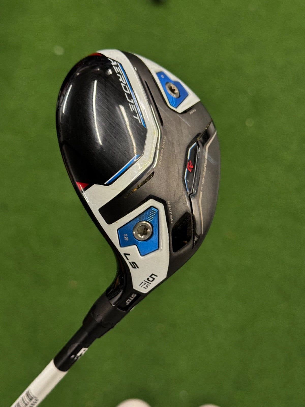 Cobra Aerojet LS 5 Wood 17.5 Degree Regular Flex UST Helium Shaft *used*