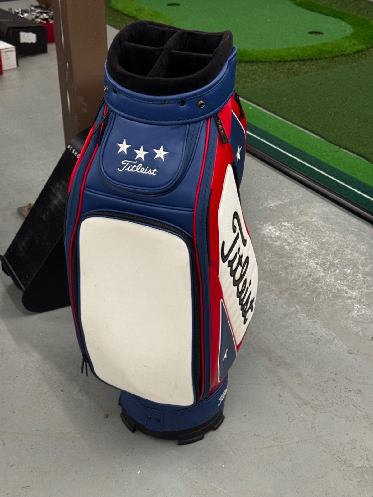 Titleist Limited Edition US Major Tour Staff Cart Bag  *used*