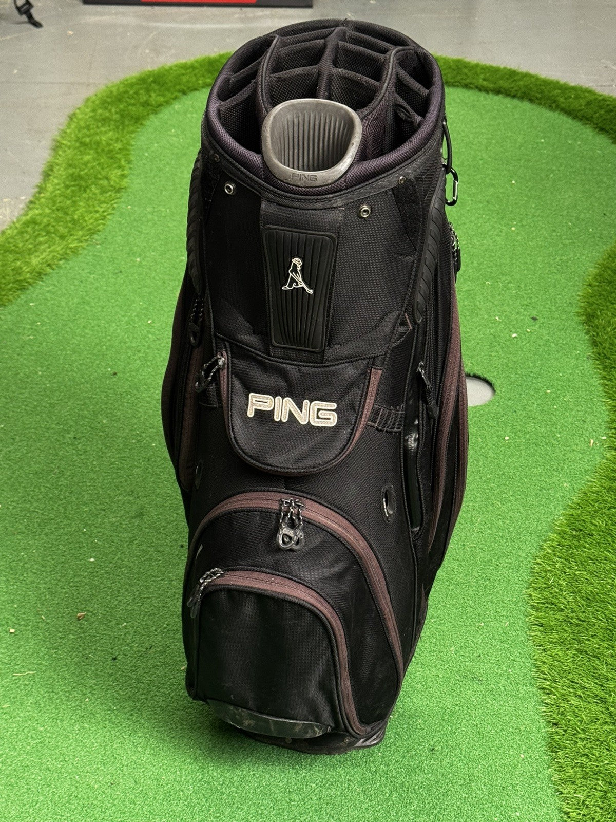 Ping Golf Black Cart Bag 14 Way 