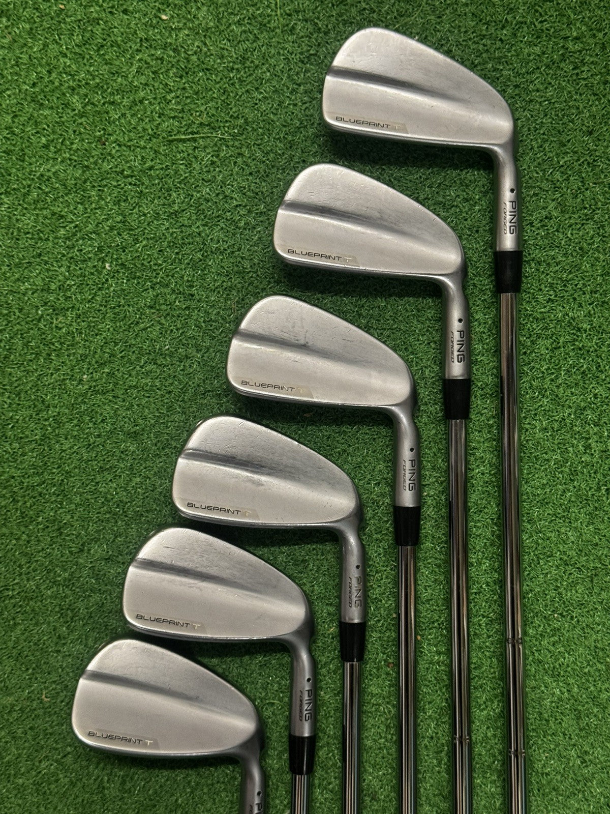 Ping Blueprint T Iron Set 5-PW Black Dot Stiff Flex Dynamic Gold Shafts