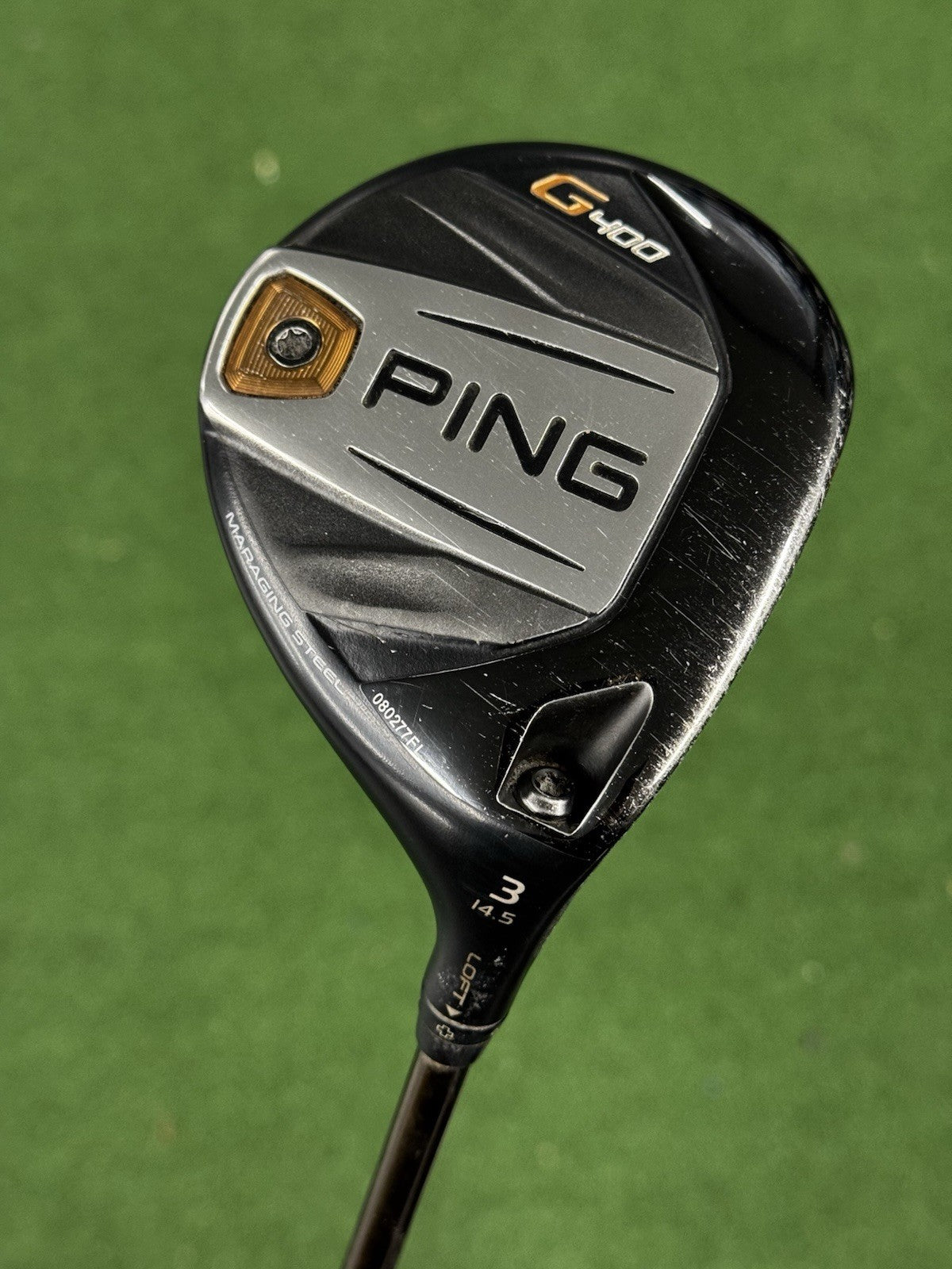 Ping G400 #3 Wood 14.5 Degree Regular Flex