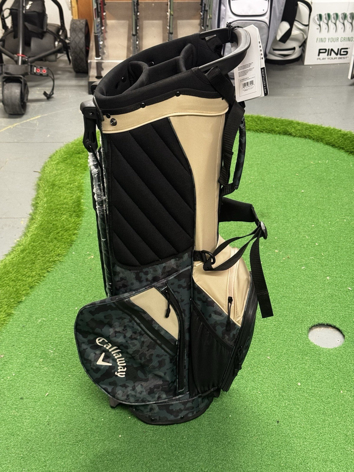 Callaway Chase Stand Bag Tan/Field Camo *NEW*