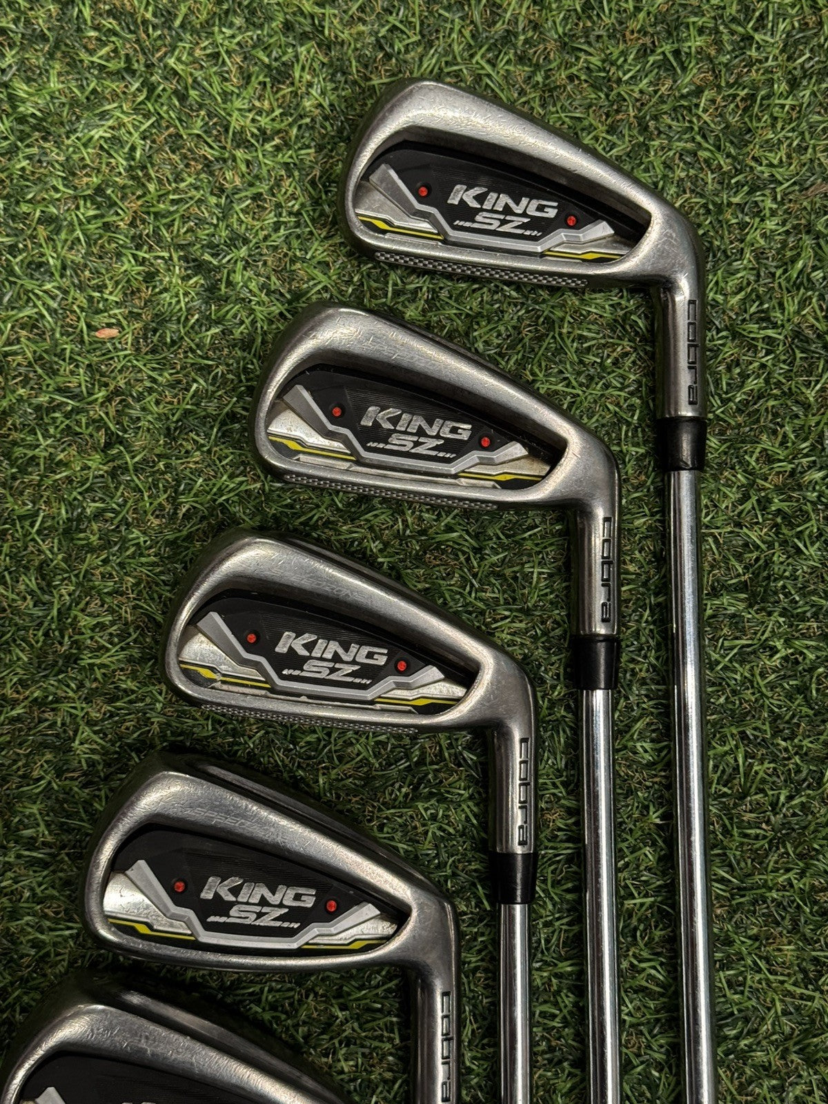 Cobra King SZ Iron Set 5-PW+GW Stiff Flex Cobra Steel Shafts