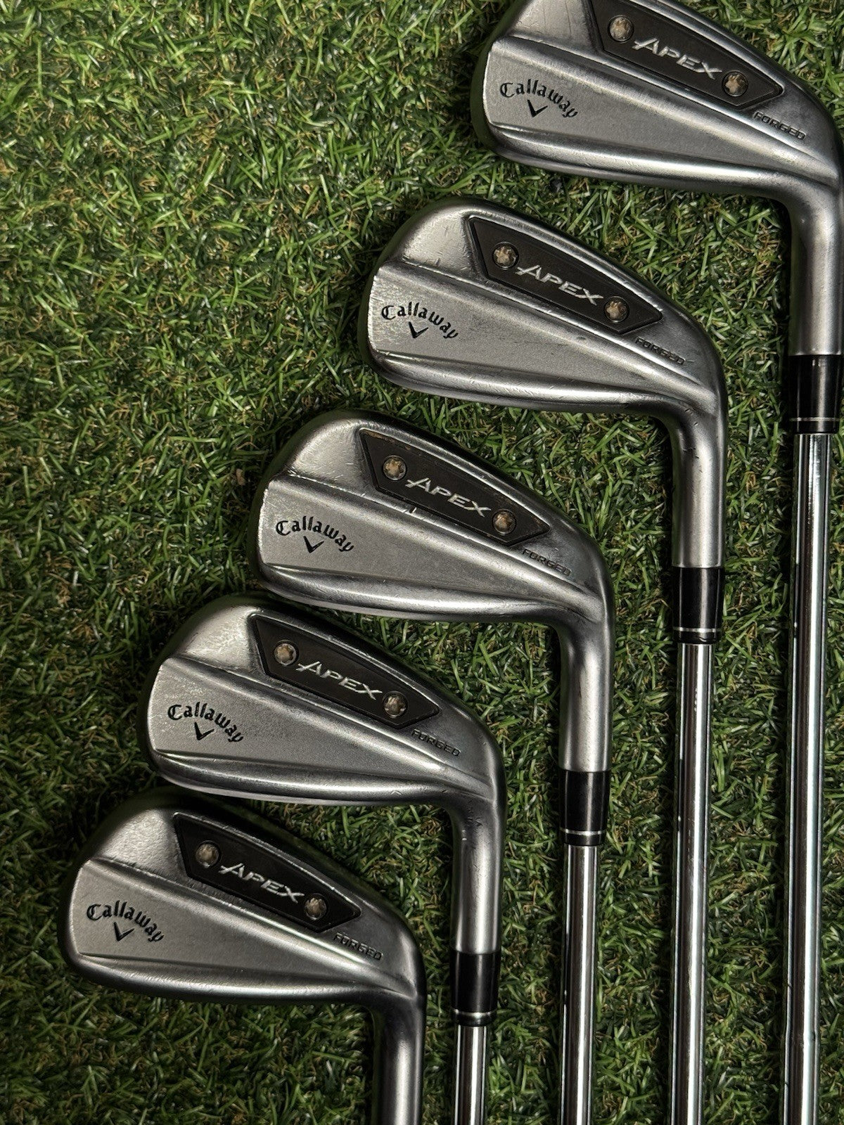 Callaway Apex AI200 Forged Iron Set 4-AW Dynamic Gold Stiff Flex S300 Shafts