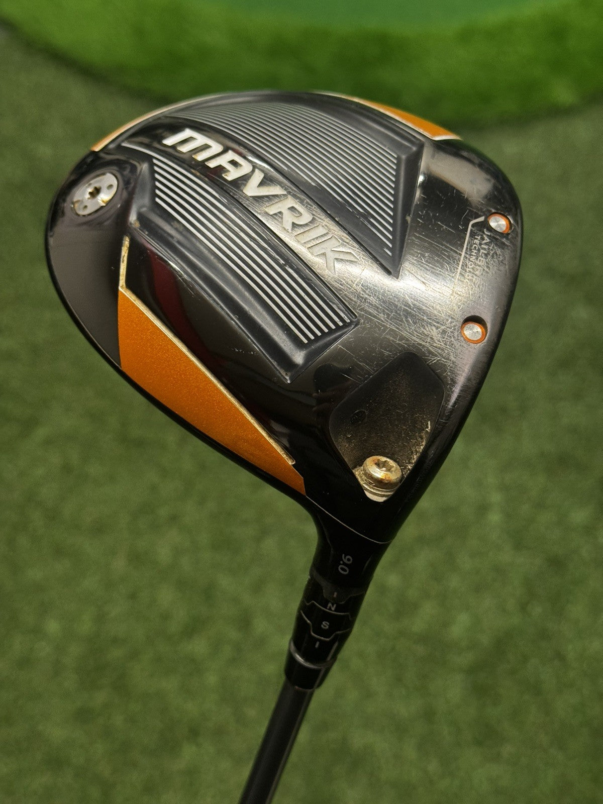 Callaway Mavrik Driver 9 Degree Stiff Flex HZRDUS Shaft