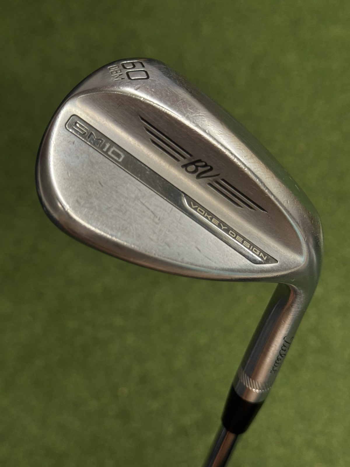 Titleist Vokey SM10 Tour Chrome Lob Wedge 60 Degree Stiff Flex KBS Shaft