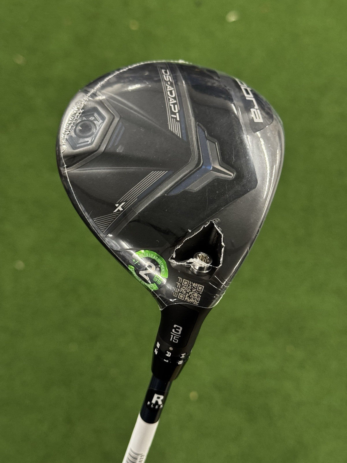 COBRA DS-ADAPT 3 FAIRWAY WOOD 15 DEG REGULAR DENALI BLUE 60G 5.5 REGULAR  *NEW*