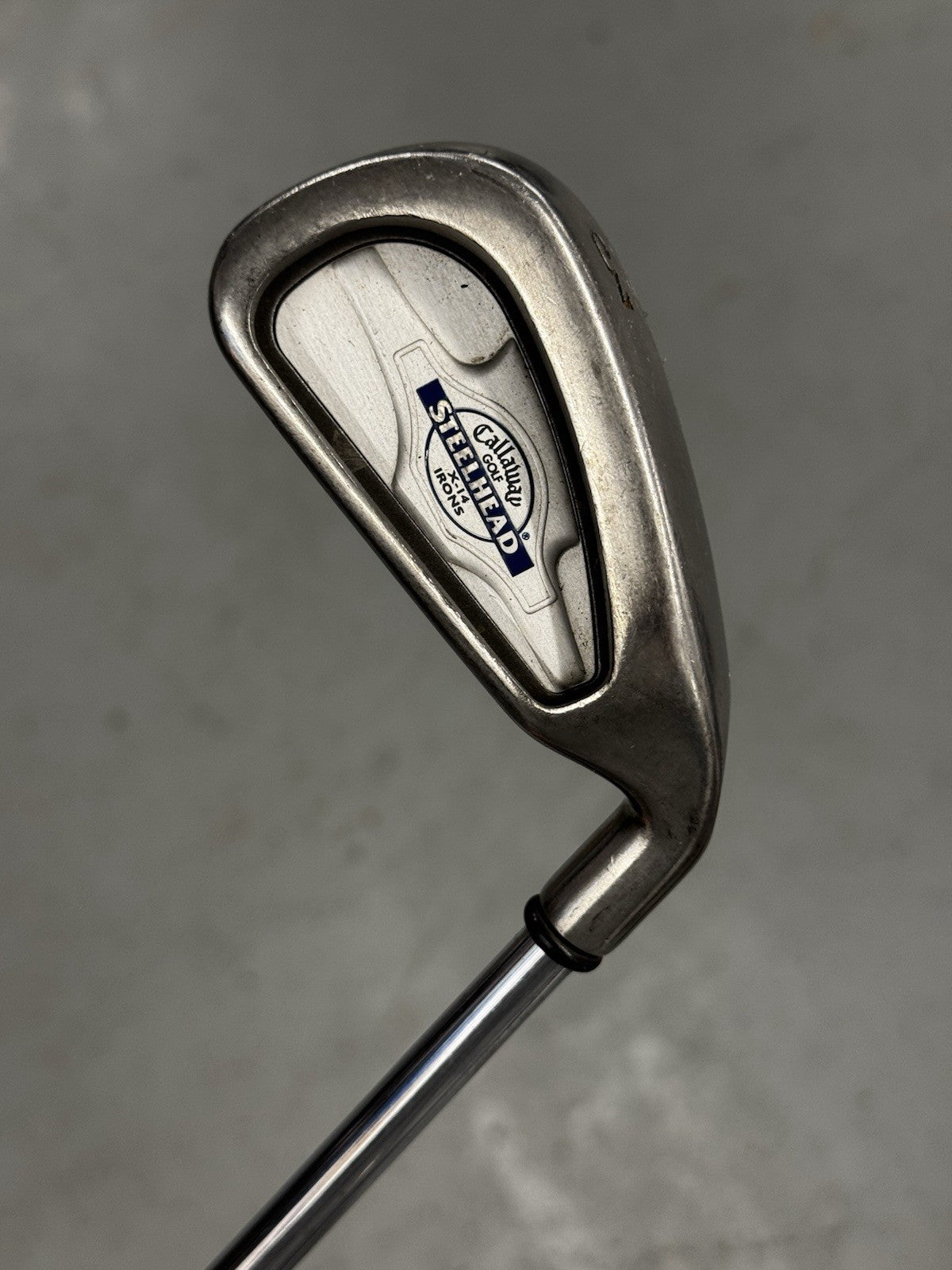 Callaway X-14 #3 Iron Regular Flex Callaway Steelhead Shaft