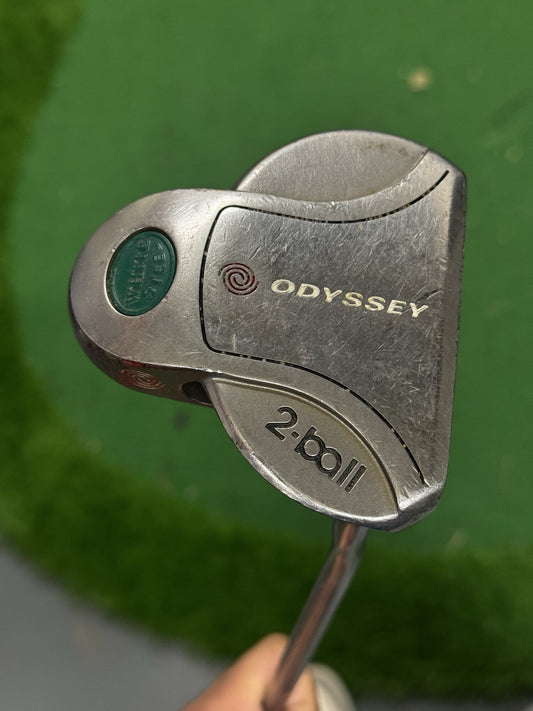 Odyssey White Steel 2 Ball Putter