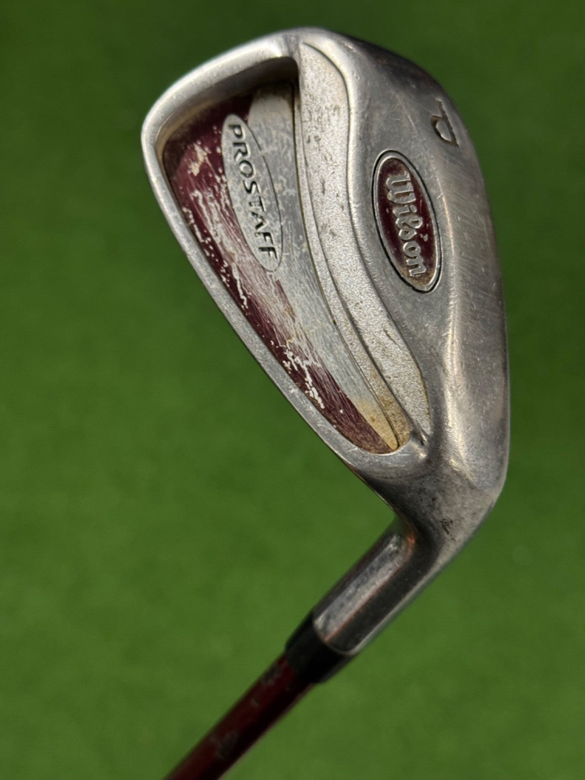 Wilson Iron Set Pro Staff 6-Pw Graphite Regular Shaft *used*