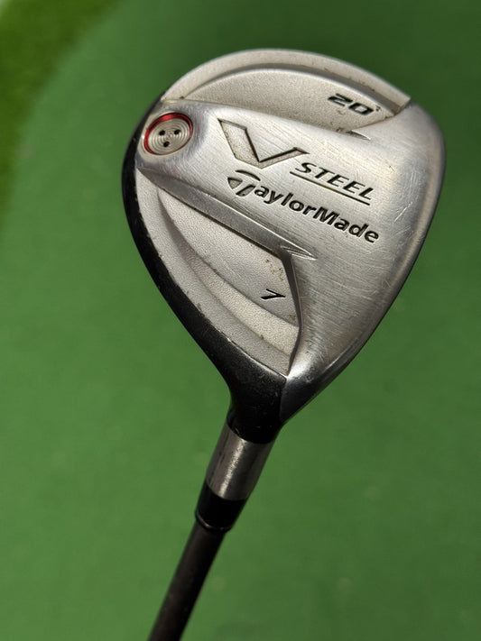 Taylormade V-Steel 7 Wood 20 Degree Regular Flex Ultralite Graphite Shaft 