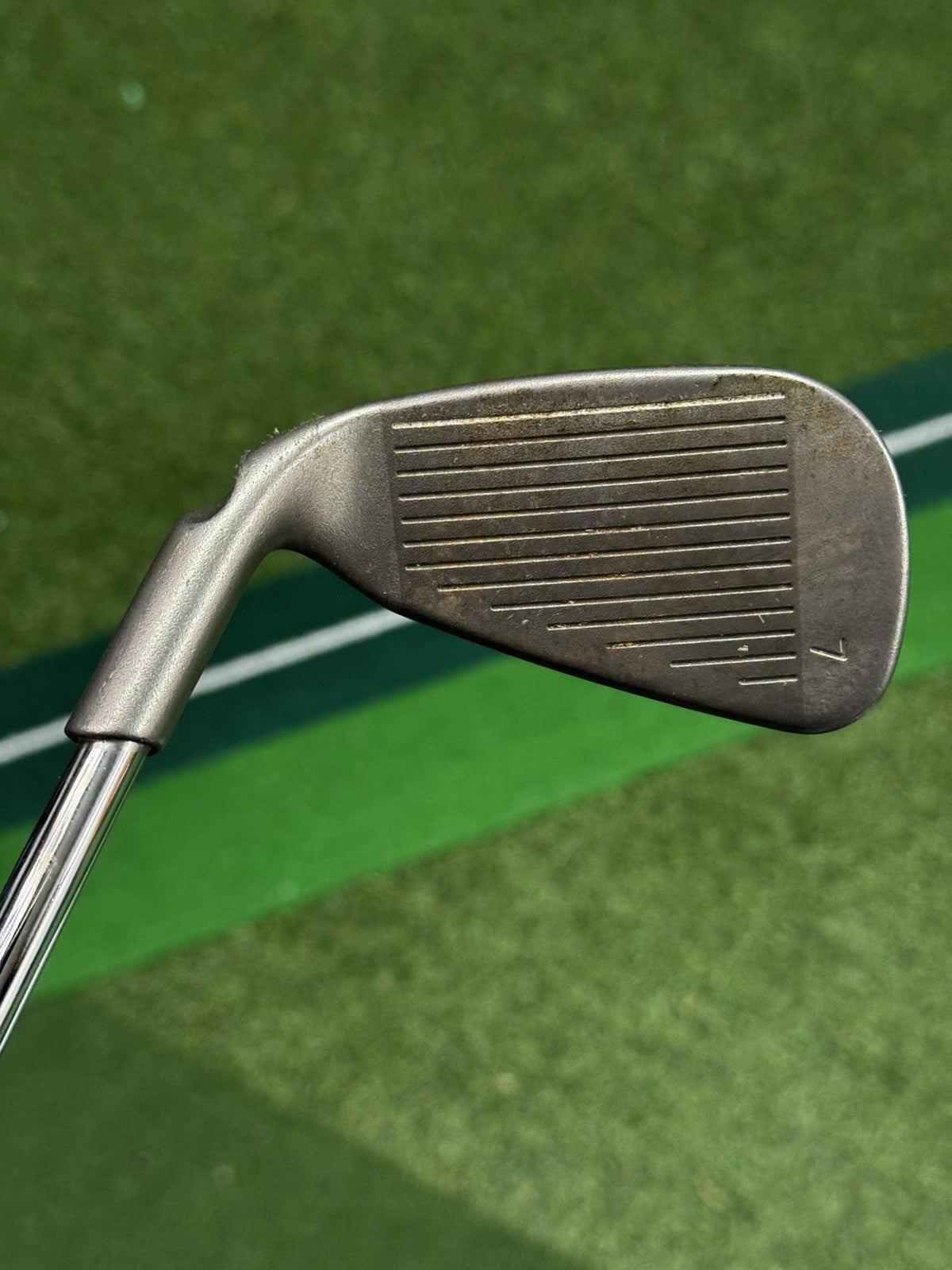 Ping G10 Green Dot 7 Iron SR Flex Steel Shaft 