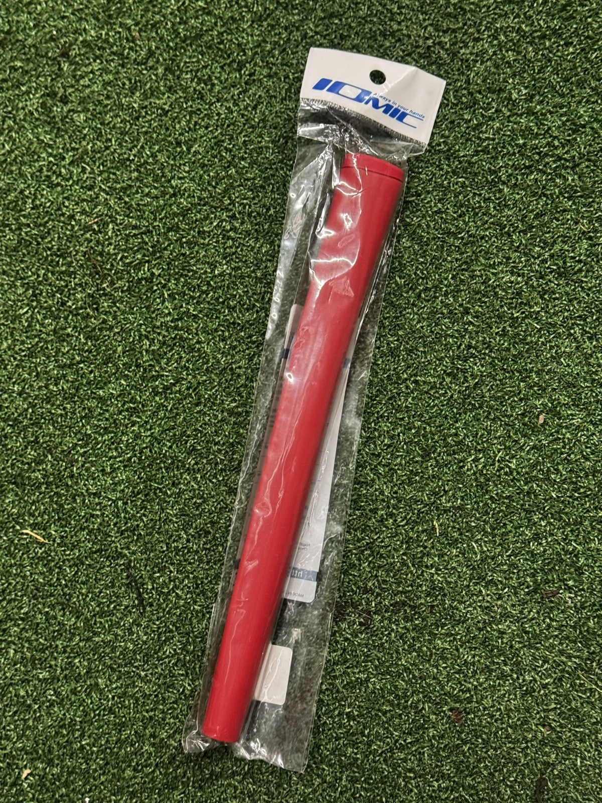 Iomic Pistol Putter Grip Red