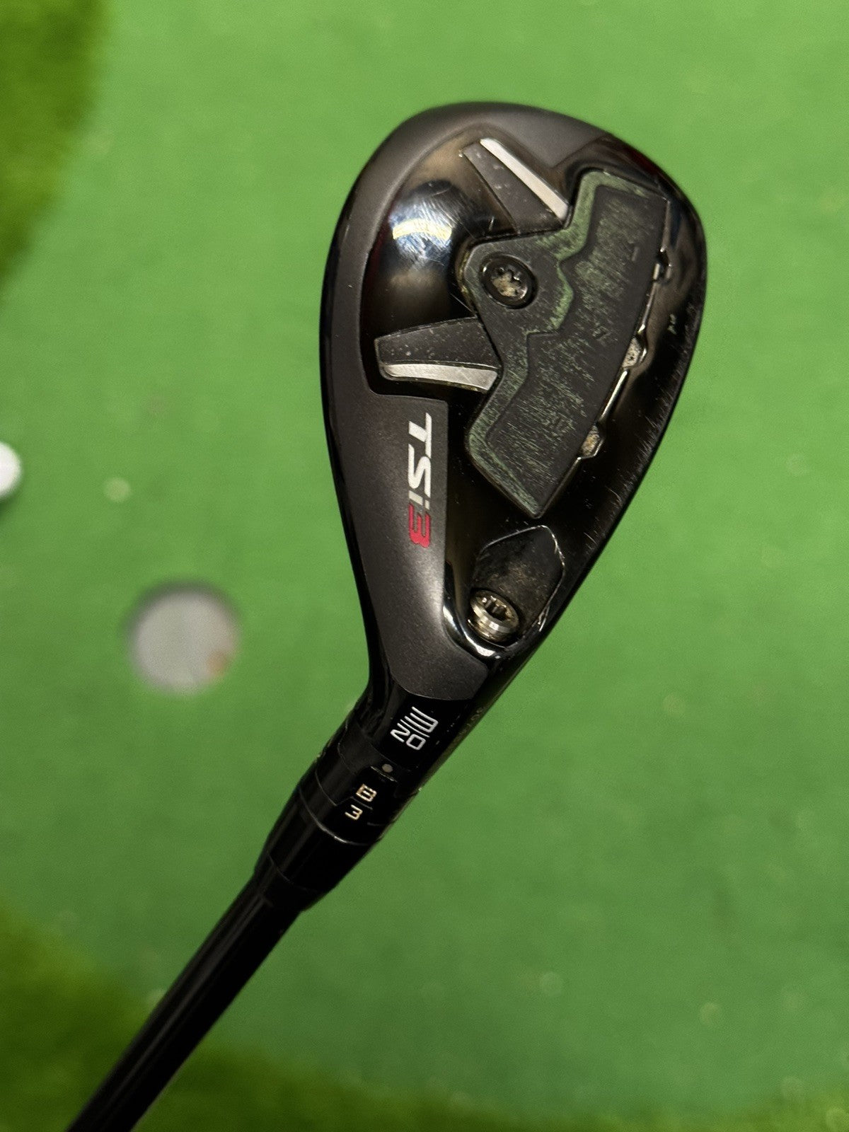 Titleist TSi3 3 Hybrid 20 Degrees Stiff Flex HZRDUS 6.0 Shaft
