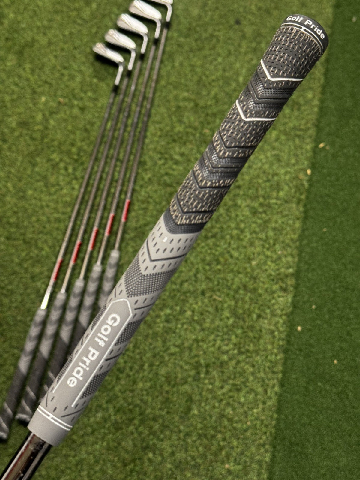 Taylormade P7MC Iron Set 4-PW Stiff Flex KBS Tour 120 Shafts