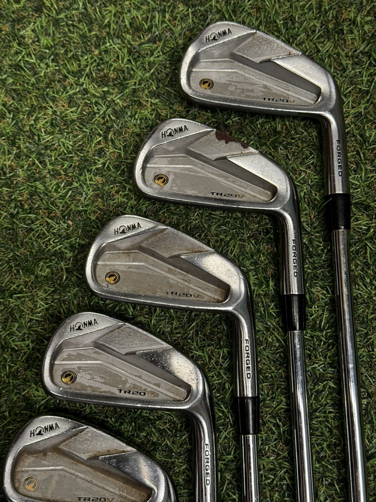 Honma TR20 V Iron Set 4-GW X Stiff Flex Project X 6.5 Steel Shafts