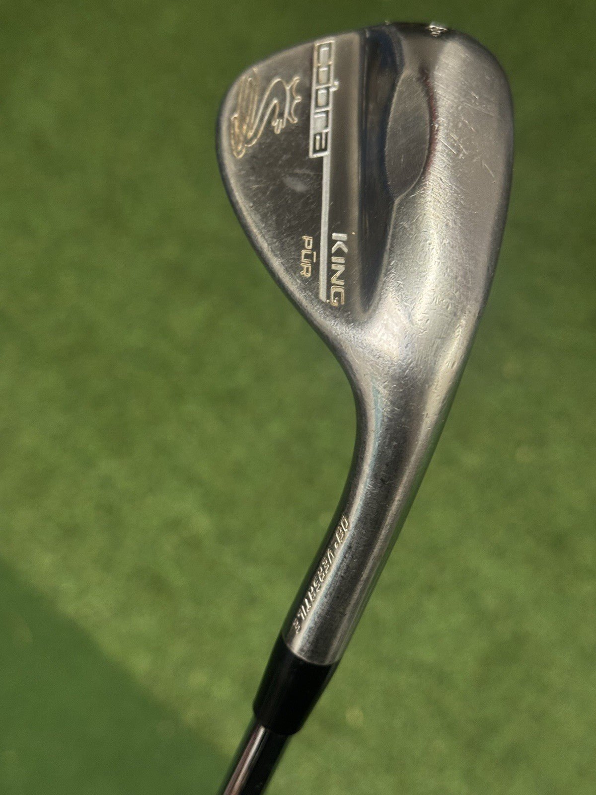 Cobra King Pur Lob Wedge 58 Degree Stiff Flex Steel Shaft
