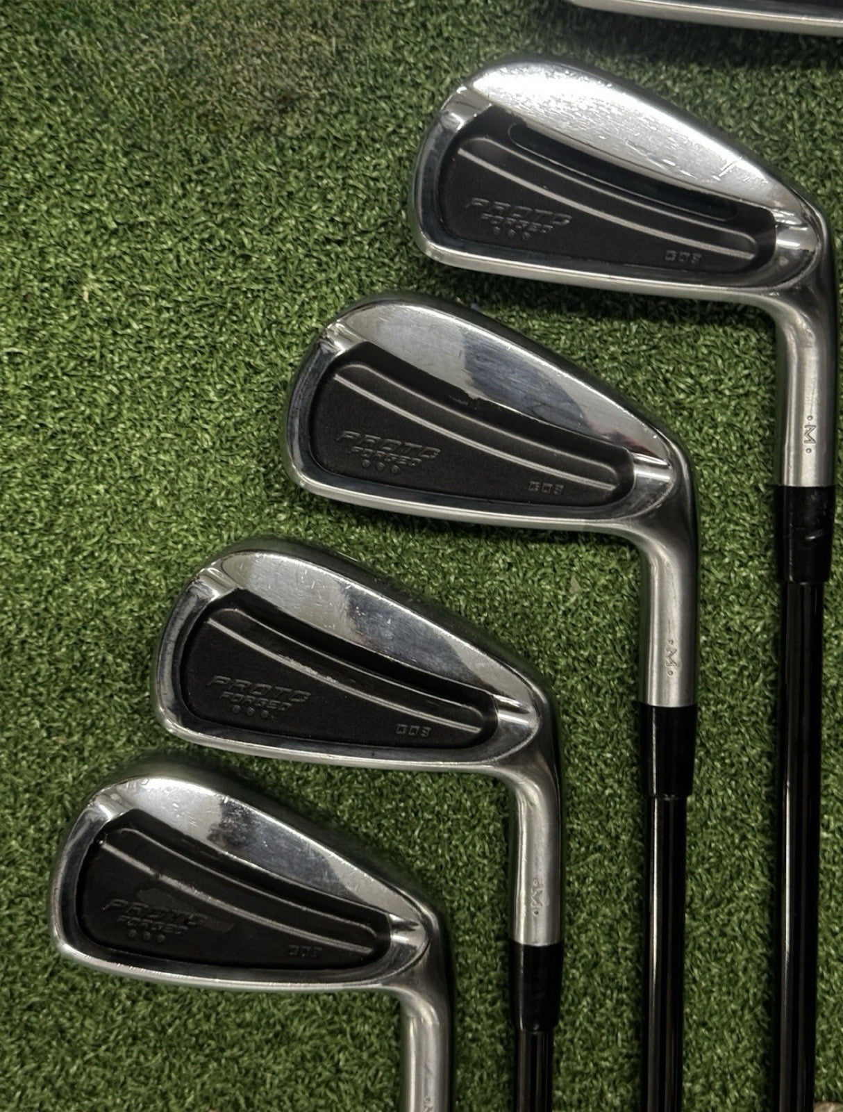 Proto Golf Forged C03/C07 Iron Set 4-PW KBS $-Taper Black Steel Shafts