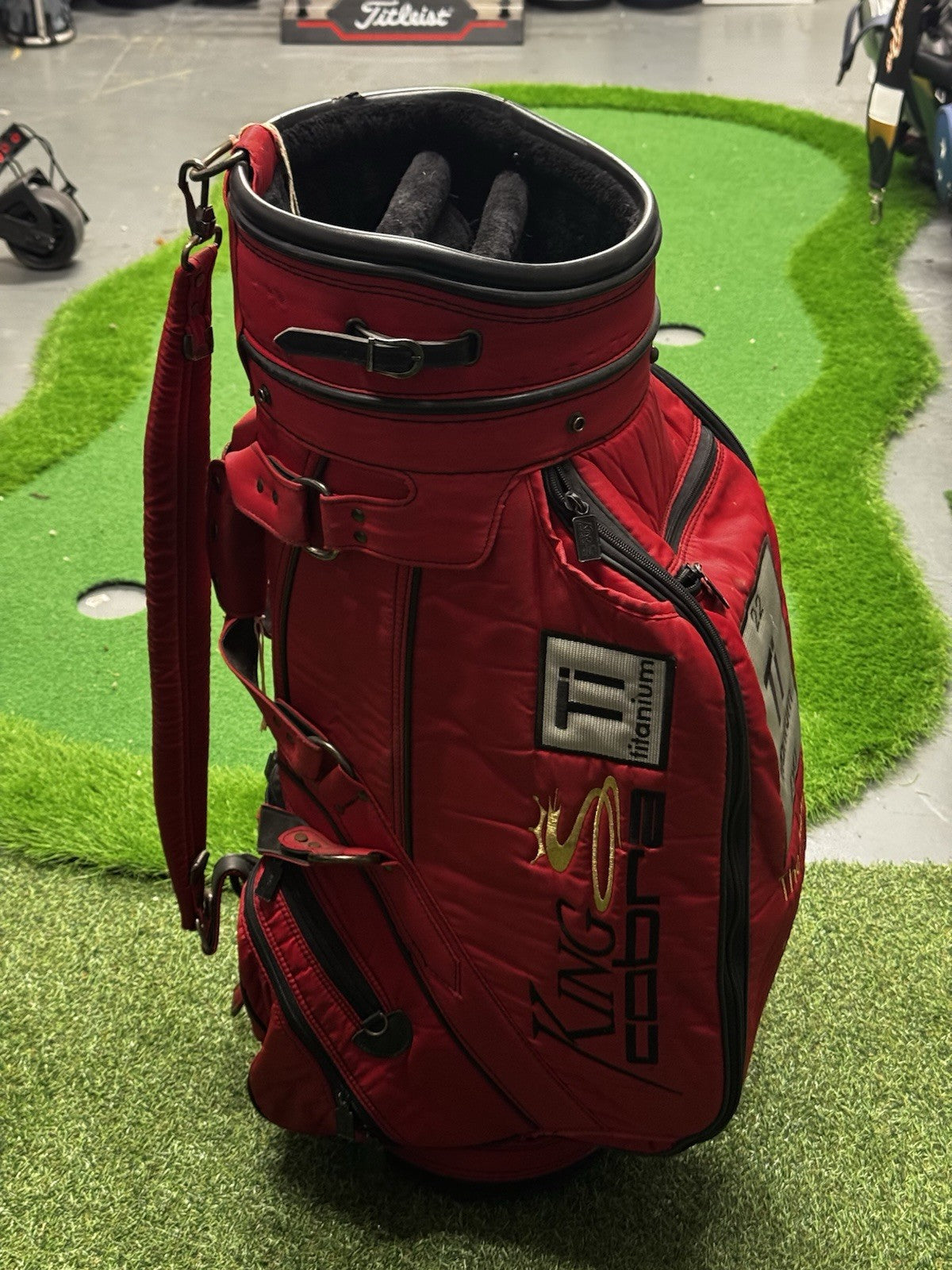 Cobra King TI Titanium Vintage Tour Bag