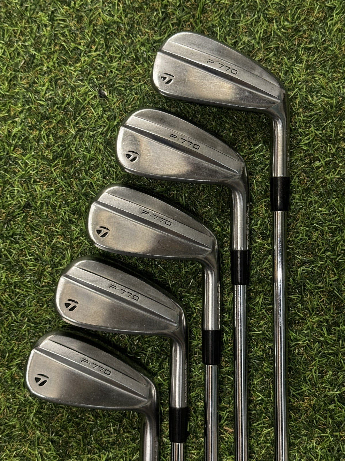 Taylormade P770 2025 Iron Set 7-Aw Oban Steel Regular Shafts 