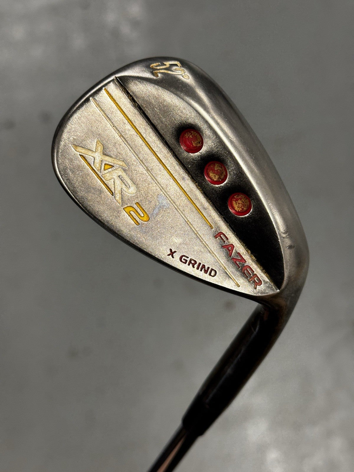 Fazer XR2 X Grind Gap Wedge 52 Degree Fazer Wedge Flex Steel Shaft