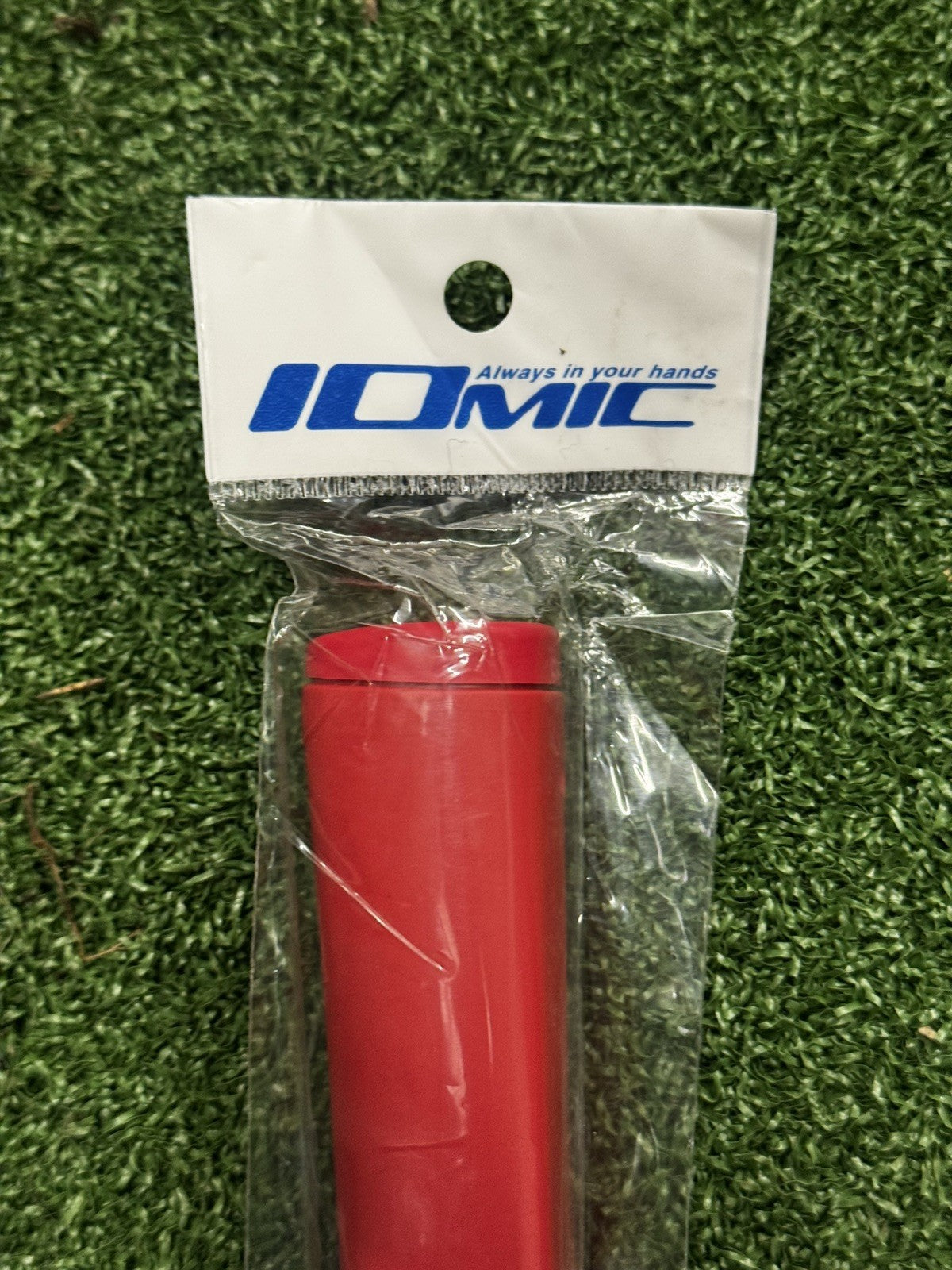 Iomic Pistol Putter Grip Red
