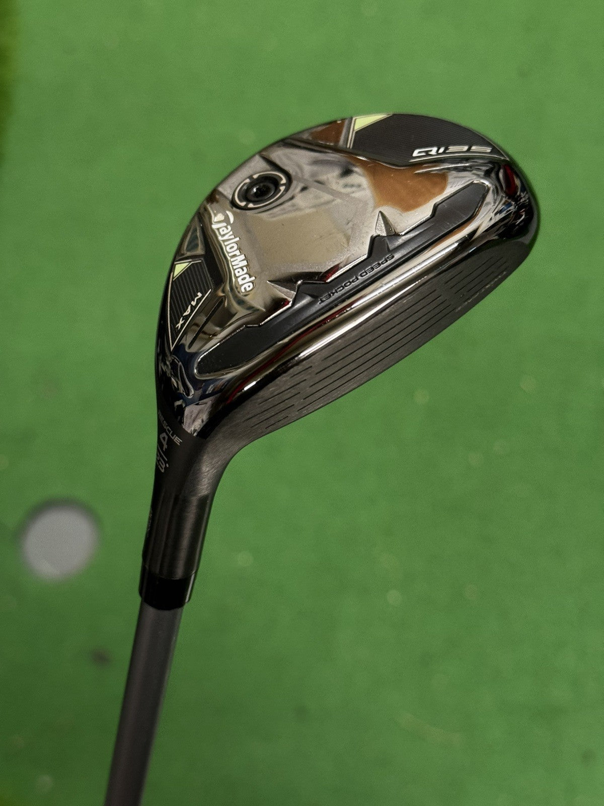 Taylormade Qi35 Max 4 Hybrid 23 Degree Regular Flex  Shaft -0.5 Inch