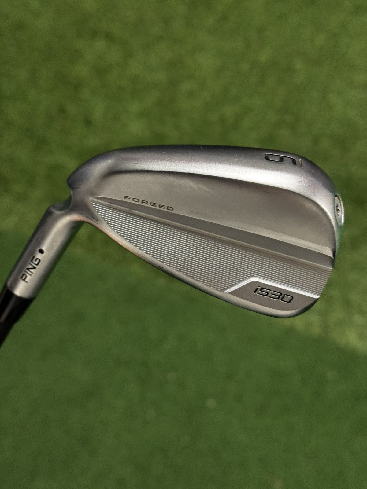 Ping i530 Left Hand Iron Set 5-PW+UW Black Dot Regular Flex Alta CB Shafts