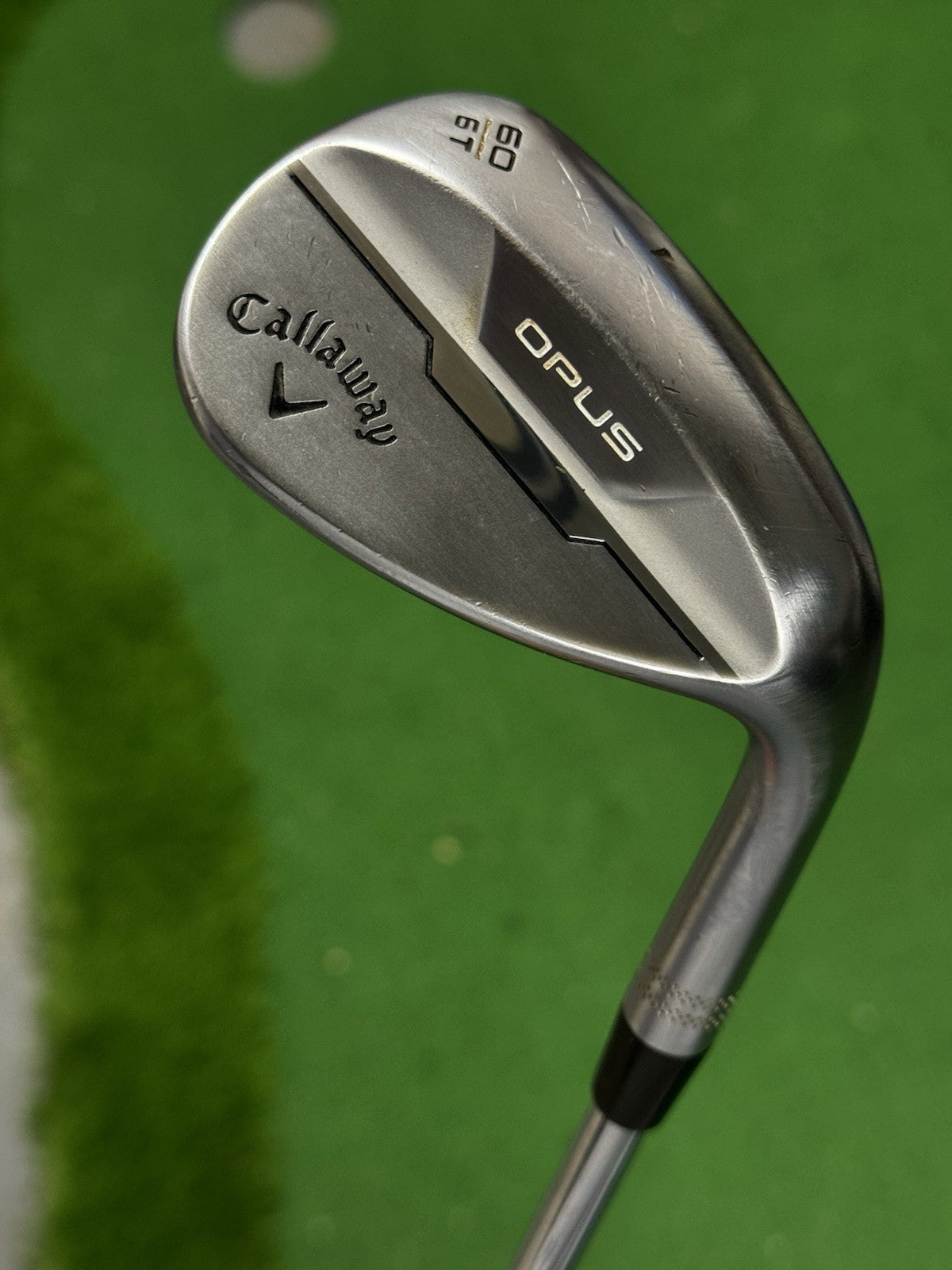 Callaway Opus Lob Wedge 60 Degree 6T Wedge Flex Dynamic Gold 115 Shaft