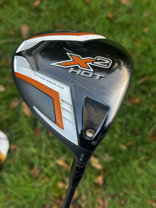 Callaway X2 Hot Driver 10.5 Degree Stiff Flex Aldila 55 Shaft