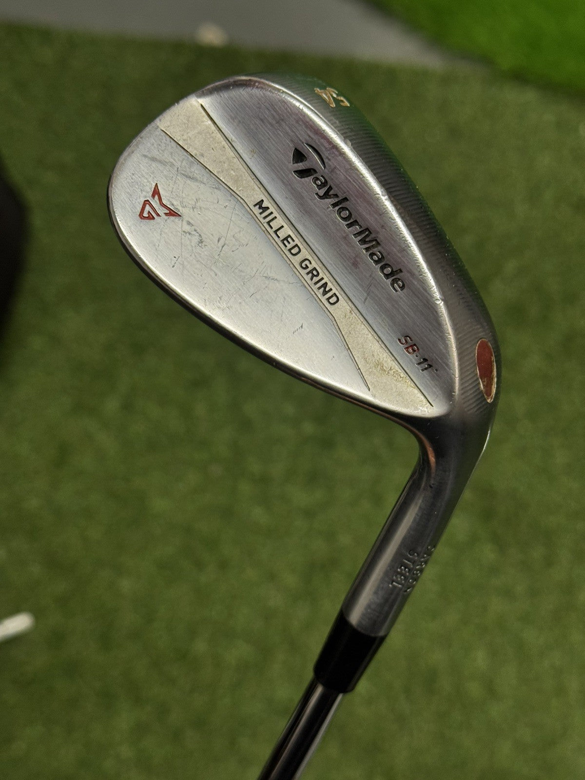 TaylorMade Milled Grind SB 54 Degree Sand Wedge Steel Shaft