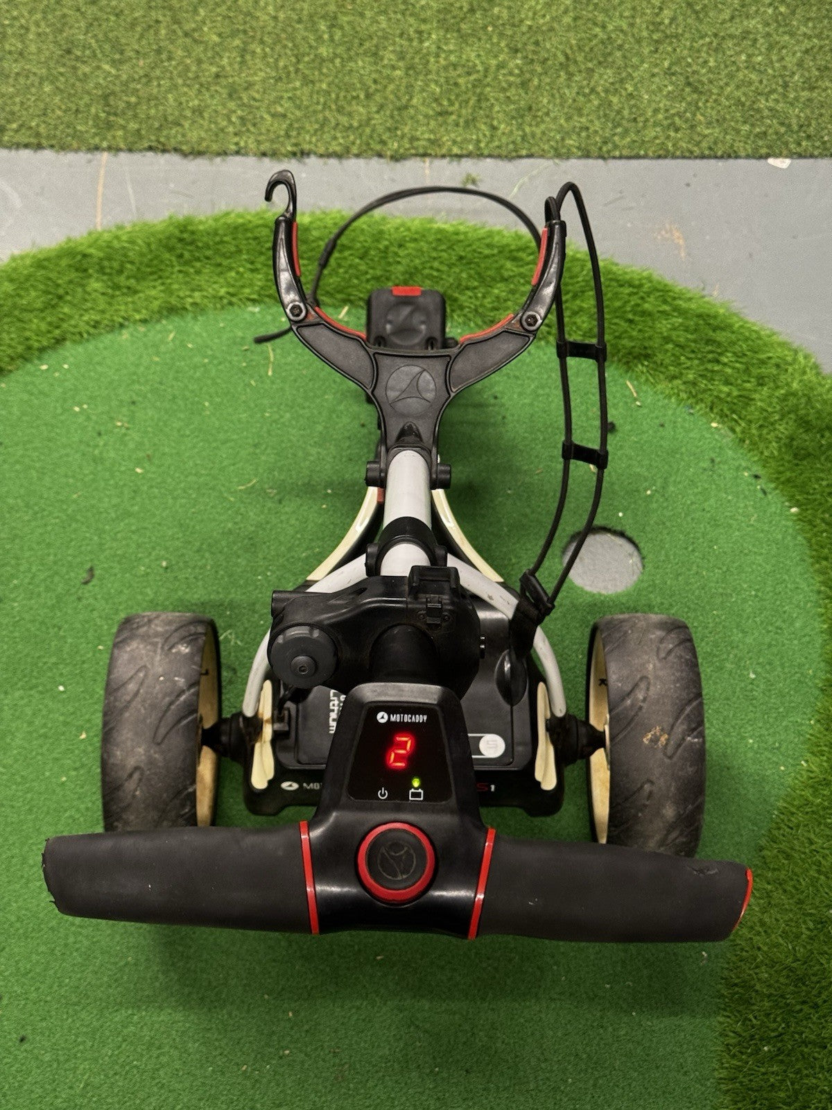 Motocaddy S1 Electric Golf Trolley Lithium Battery