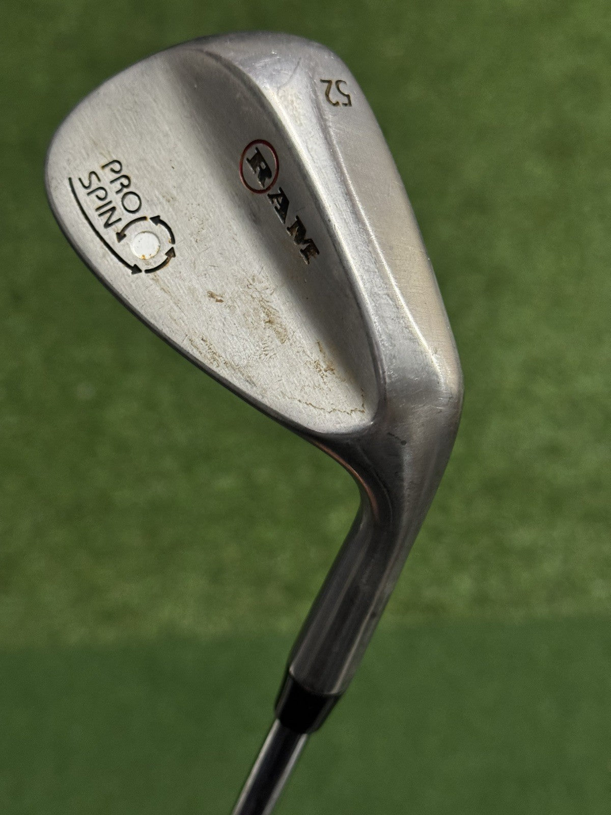 RAM Pro Spin Gap Wedge 52 Degree Stiff Flex Steel Shaft