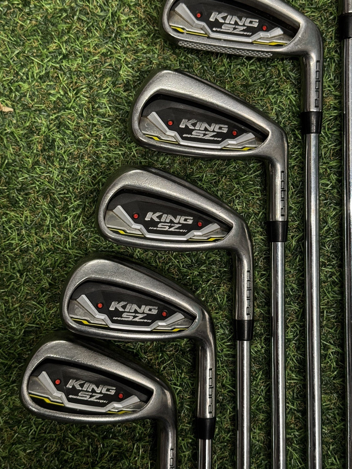 Cobra King SZ Iron Set 5-PW+GW Stiff Flex Cobra Steel Shafts