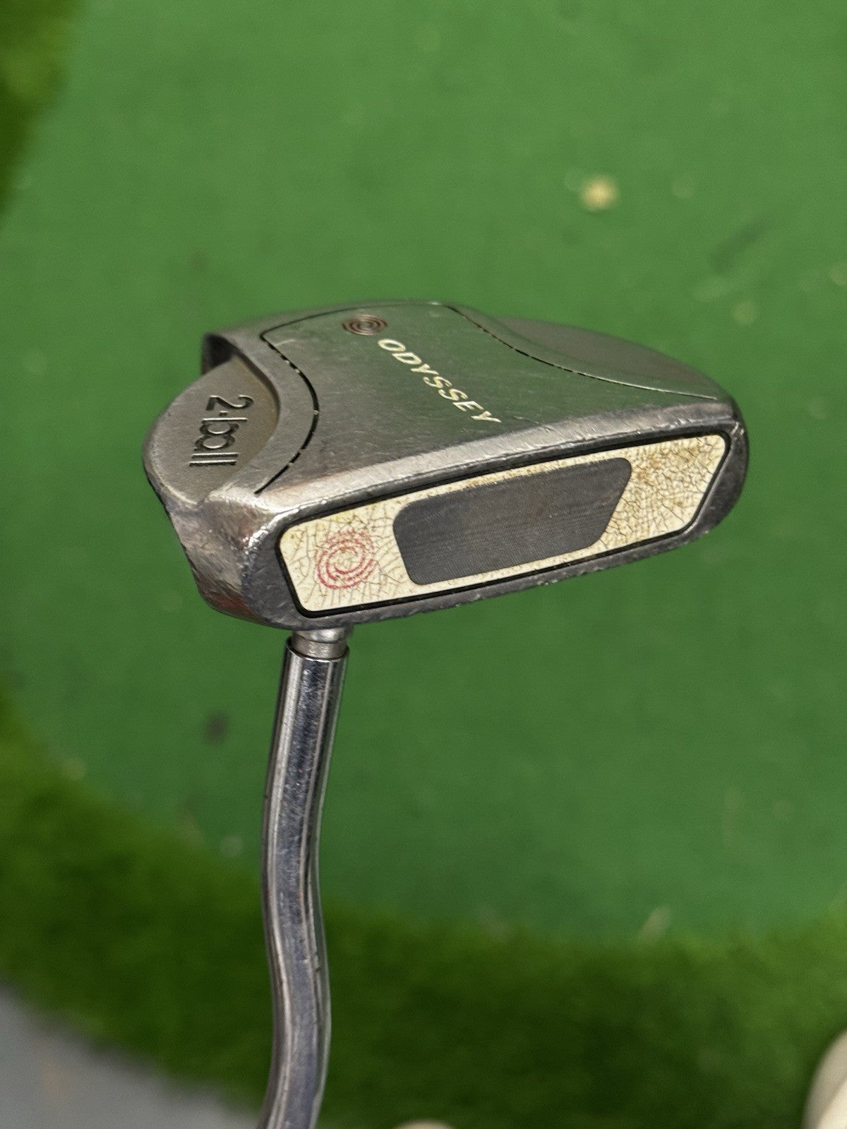 Odyssey White Steel 2 Ball Putter