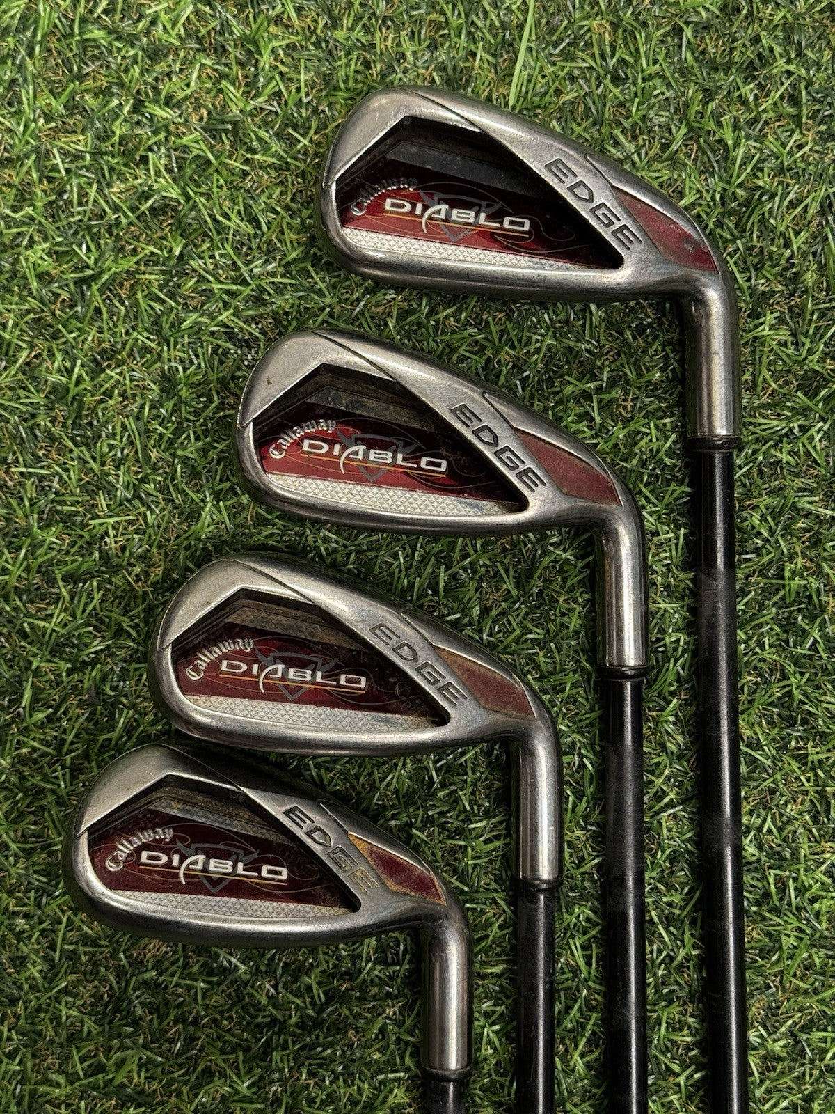 Callaway Diablo Edge Iron Half Set 7/8/PW/SW Regular Flex Graphite Shafts