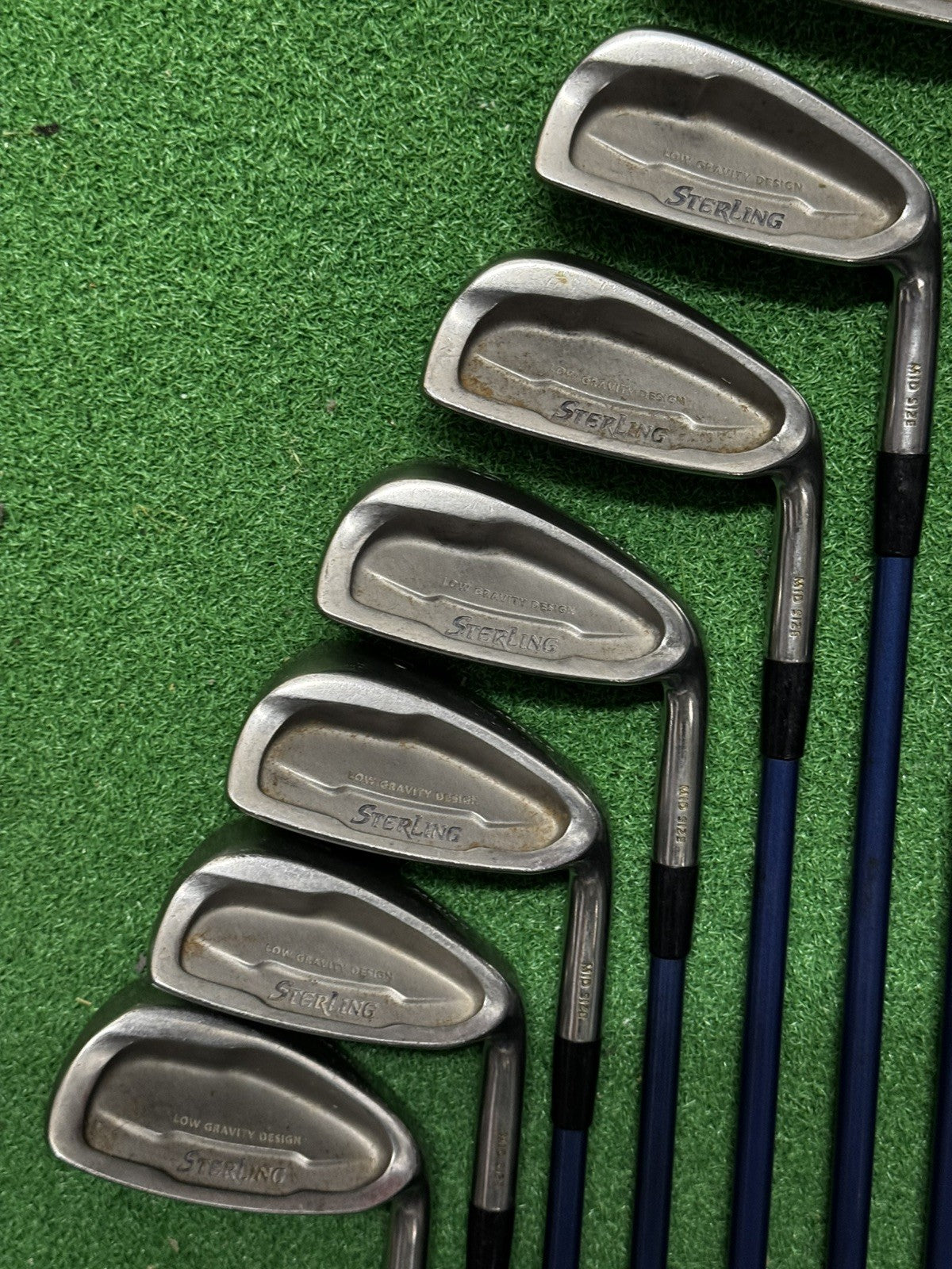 Mizuno Sterling Midsize Iron Set 3-Gw+Pw Ladies Flex Graphite Shafts