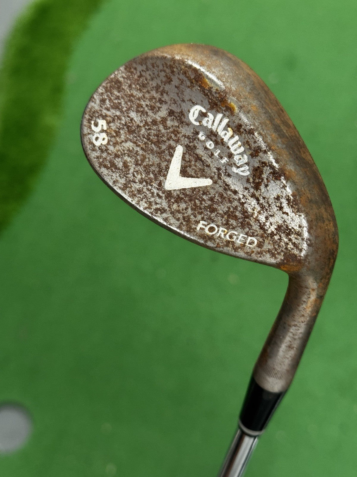 Callaway Forged Lob Wedge Rusty 58 Degree