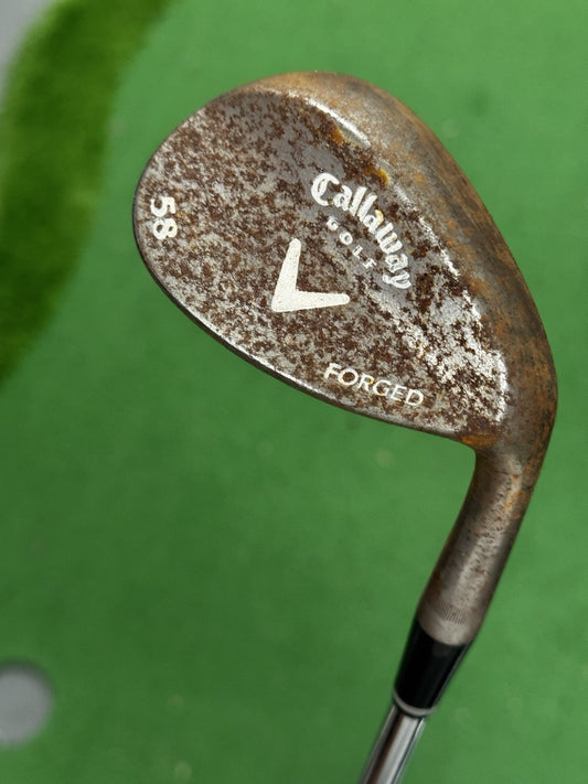 Callaway Forged Lob Wedge Rusty 58 Degree