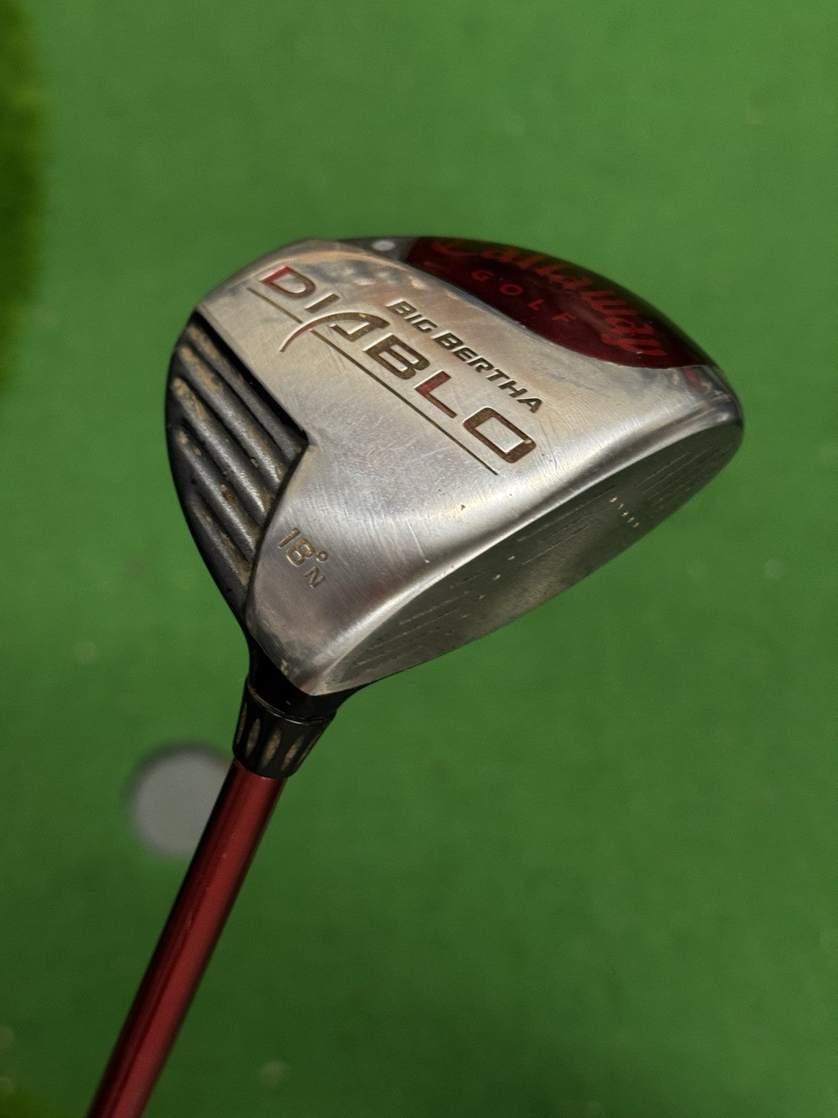 Callaway Big Bertha Diablo 5 Wood 18 Degree Regular Flex Shaft